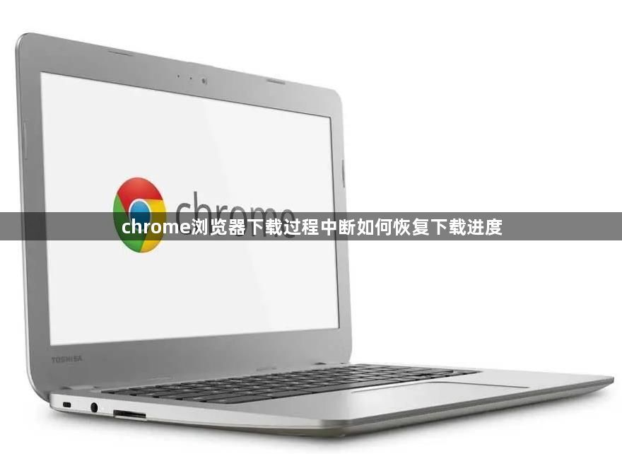 chrome浏览器下载过程中断如何恢复下载进度1