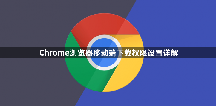 Chrome浏览器移动端下载权限设置详解1