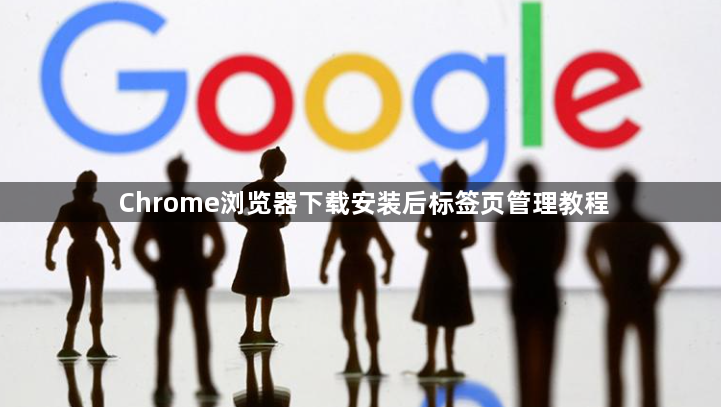 Chrome浏览器下载安装后标签页管理教程1