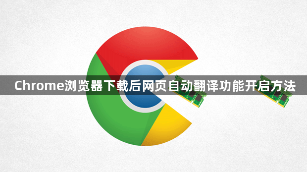 Chrome浏览器下载后网页自动翻译功能开启方法1