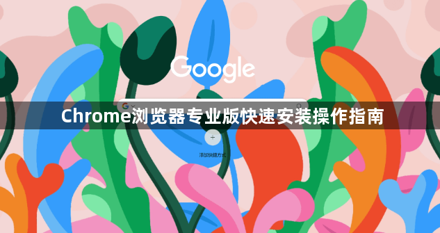 Chrome浏览器专业版快速安装操作指南1