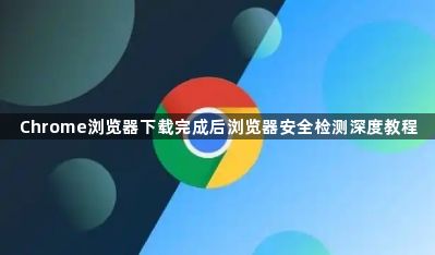 Chrome浏览器下载完成后浏览器安全检测深度教程1