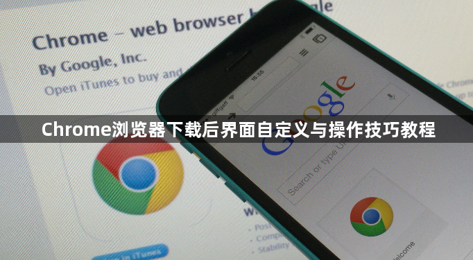 Chrome浏览器下载后界面自定义与操作技巧教程1