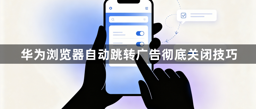 华为浏览器自动跳转广告彻底关闭技巧1