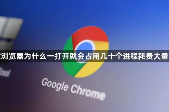 谷歌浏览器为什么一打开就会占用几十个进程耗费大量内存1