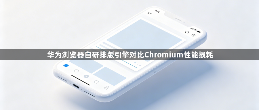 华为浏览器自研排版引擎对比Chromium性能损耗1