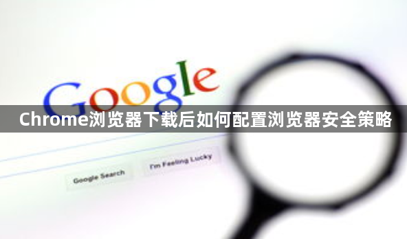 Chrome浏览器下载后如何配置浏览器安全策略1