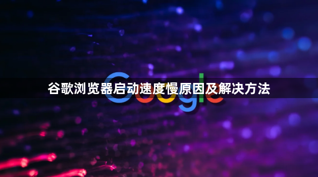 谷歌浏览器启动速度慢原因及解决方法1