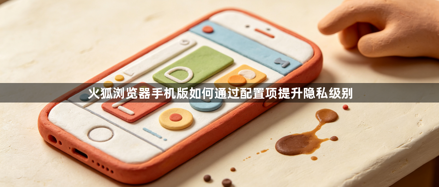 火狐浏览器手机版如何通过配置项提升隐私级别1