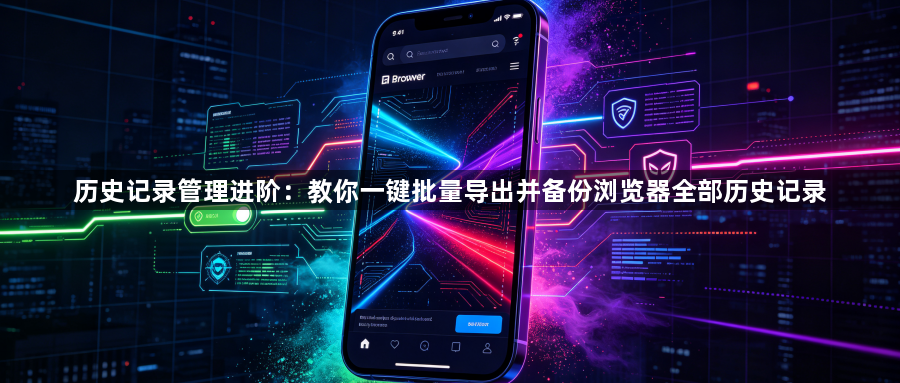 历史记录管理进阶：教你一键批量导出并备份浏览器全部历史记录1