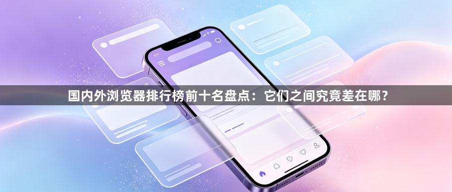 国内外浏览器排行榜前十名盘点：它们之间究竟差在哪？1