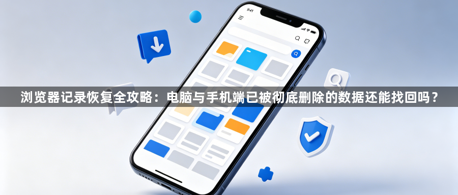 浏览器记录恢复全攻略：电脑与手机端已被彻底删除的数据还能找回吗？1