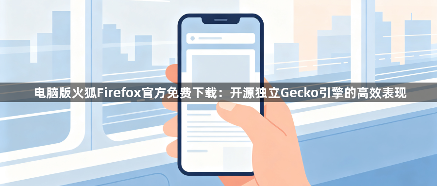电脑版火狐Firefox官方免费下载：开源独立Gecko引擎的高效表现1