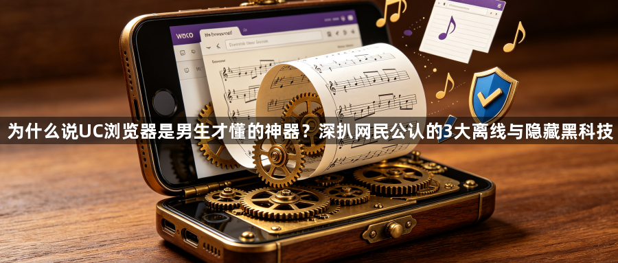 为什么说UC浏览器是男生才懂的神器？深扒网民公认的3大离线与隐藏黑科技1