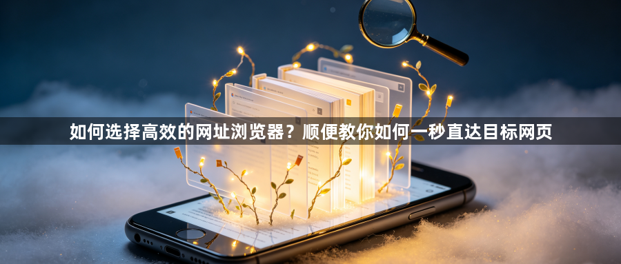 如何选择高效的网址浏览器？顺便教你如何一秒直达目标网页1