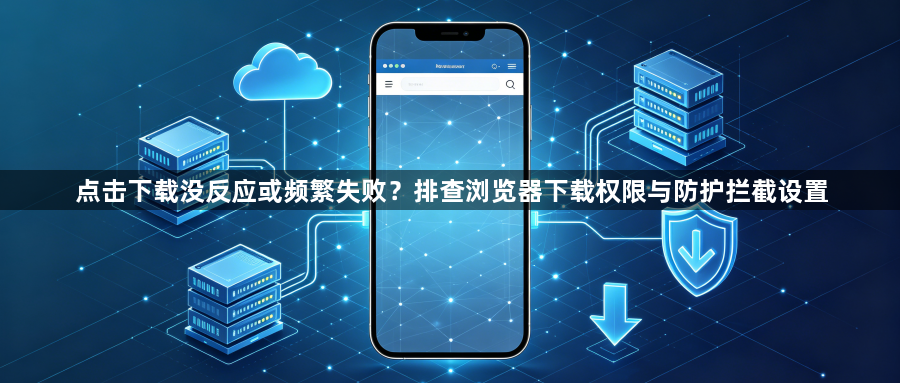 点击下载没反应或频繁失败？排查浏览器下载权限与防护拦截设置1