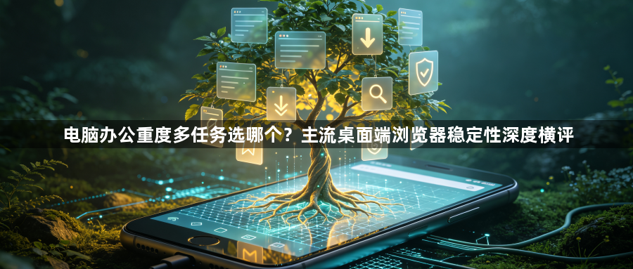 电脑办公重度多任务选哪个？主流桌面端浏览器稳定性深度横评1