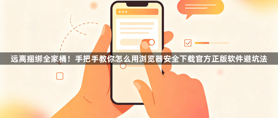 远离捆绑全家桶！手把手教你怎么用浏览器安全下载官方正版软件避坑法1